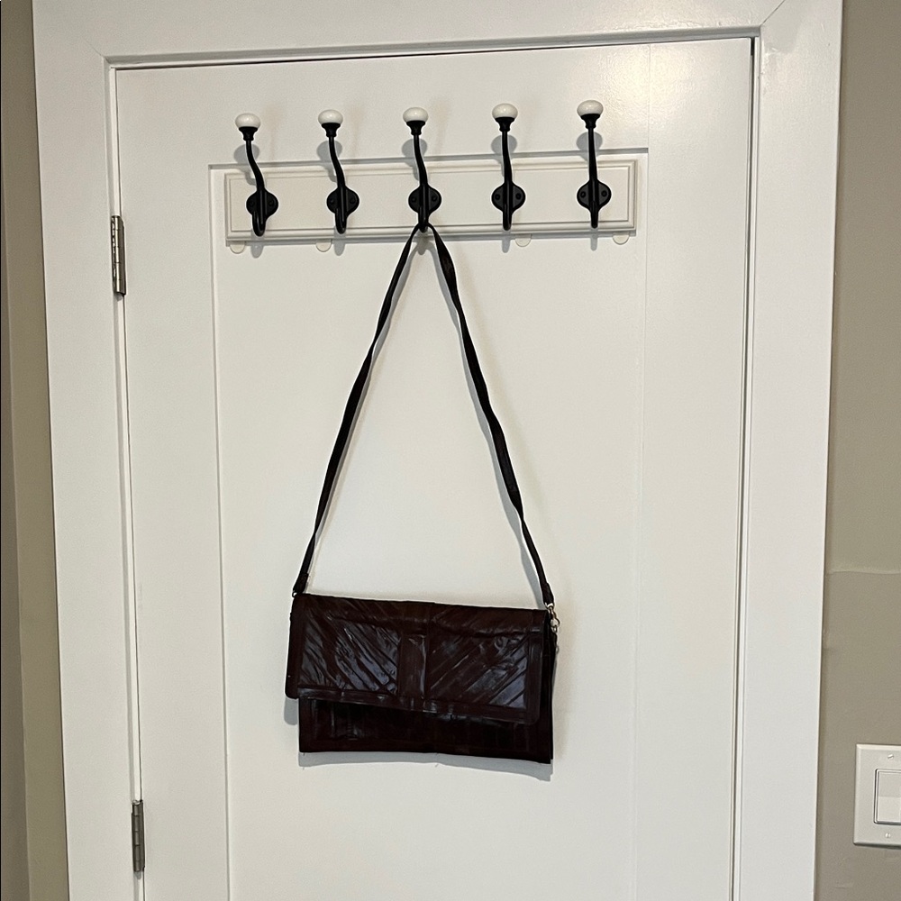 Brown Leather Shoulder Bag